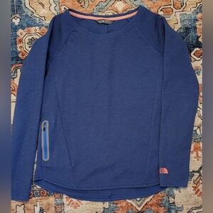 The North Face Women’s Blue Long Sleeve Performance Top M Athletic Hiking